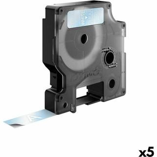 Dymo D1 45020 tape 12mm hvid/klar