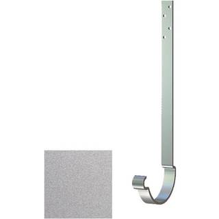 Lindab KLF21 Rendejern med fast forvulst, kort 125x196 mm i stålmetallic