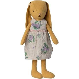 Maileg Bunny Size 1 Dusty Yellow in Dress