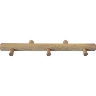 Knagerække egetræ 35 cm