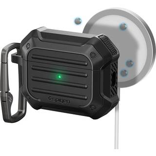 Spigen Tough Armor Airpods Pro 2nd Gen Cover - MagSafe Kompatibel - Sort