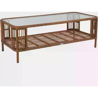 Brafab, Anemon Sofabord 65x140 Natur/Hvid Brafab