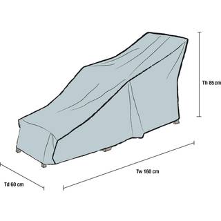 Brafab Møbelbeskyttelse Til dækstolar 160 x 60 x 85 cm