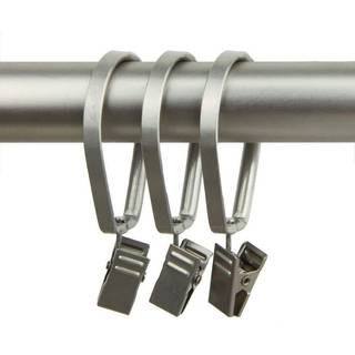 Rod Desyne Curtain Pivot Rings for 1-tommer stang satin nikkel s?t p? 10