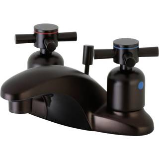 Kingston Brass FB8625DX 4 in. Centerset badev?relse vandhane olie gnidet bronze