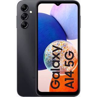 Samsung Galaxy A14 5G-telefon, 64/4 GB, sort