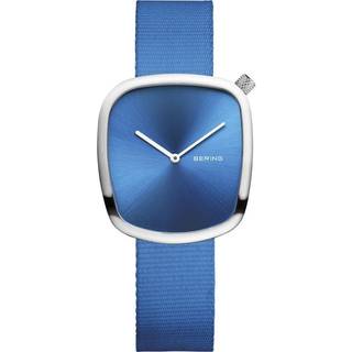 Bering 18034-308 Damenuhr Pebble 34mm 3ATM