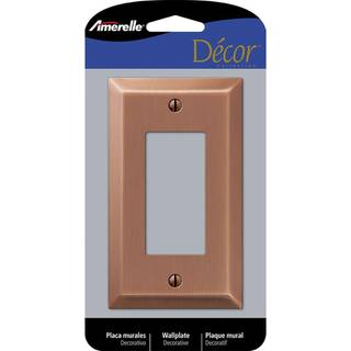 Wallplt Antq Copper 1R (Pack of 1)