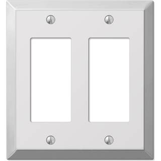 Wallplt 2RCKR/GFCI PC (Pack af 1)