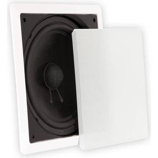 Teaterl?sninger TS1000 i v?g surround lyd HD hjemmebiograf passiv subwoofer hvid