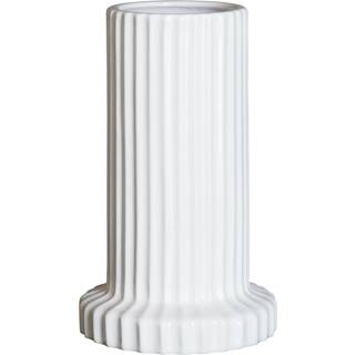Dbkd Stripe vase, shiny white