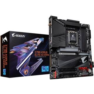 GIGABYTE Z790 AORUS ELITE AX DDR4 Bundkort - Intel Z790 - Intel LGA1700 socket - DDR4 RAM - ATX