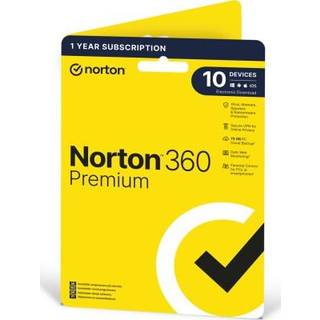 NortonLifeLock Norton 360 Premium 1Y (10 Devices) - Nordic Elektronisk