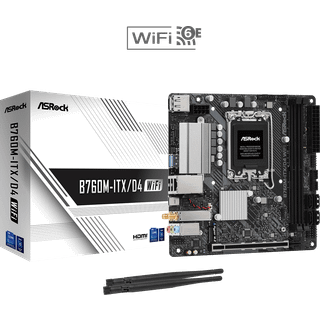 ASRock B760M-ITX/D4 WiFi Bundkort - Intel B760 - Intel LGA1700 socket - DDR4 RAM - Mini-ITX