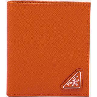 Prada Saffiano leather billfold wallet - black - One Size