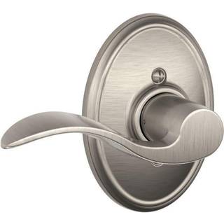 Schlage F170 ACC 619 WKF DUMMY LOCK ONESIDE NON TURNING LH SATIN NICKEL