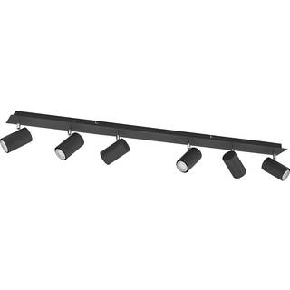Lindby loftspot Joffrey, 116 cm, hvid, 6 lyskilder, GU10