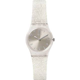 Swatch Original Lady Silver Dial Glistar Too Quartz Ladies Watch LK343E