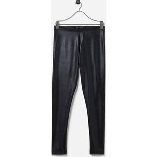 NAME IT Faux Læder Leggings Ranetty Black
