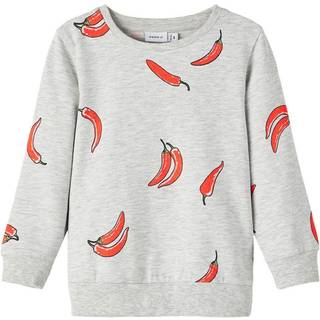 Name It Light Grey Melange Sweatshirt Chili