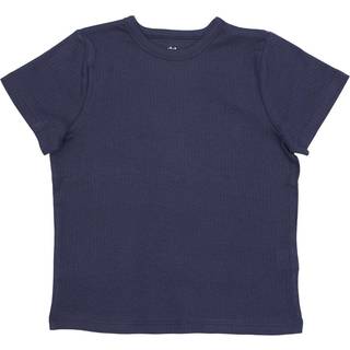 Copenhagen Colors Ribbet T-shirt Navyblå 92 cm  Marineblå  92 cm  Unisex