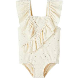 Lil Atelier Turtledove Badedragt Hulmønster