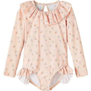 Lil Atelier Rose Dust Badedragt Blomster