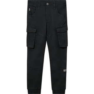 Ryan Cargo Bukser, Black, 128 cm