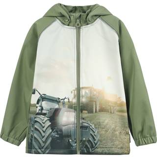 Minymo Softshelljakke, Deep Lichen Green, 86