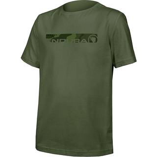 Endura Cykeltrøje til Børn One Clan Organic Tee Ollvegreen