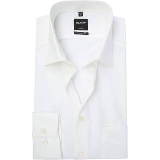 OLYMP Herren Kurzarmhemd beige