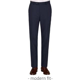 Carl Gross Herren Hose blau meliert