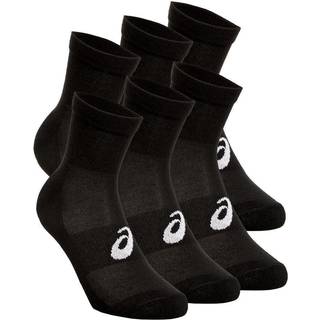 ASICS Quarter Sports Socks - Black, Size 39-42 - black
