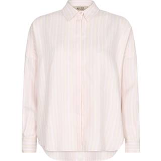 Mos Mosh Janis Stripe Shirt Skjorter 151160 Silver Pink (L)