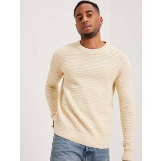 SLHREMY LS KNIT ALL STU CREW NECK W