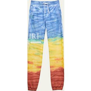 Amiri Kids Tie-dye cotton sweatpants - multicoloured - Y 12