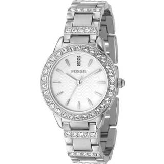 Fossil ES2362 Jesse Stainless Steel Crystal Set Bracelet Watch - W10144