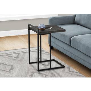 Monarch Specialiteter 3633 Accentbord C-formet slutside snack stue sovev?relse laminat moderne moderne tabel-25 16 """" L x 18.25 """" W x 26.5 """" H