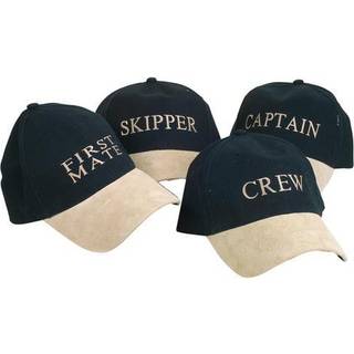 Sejlerkasket Skipper, marineblå/beige, One-Size