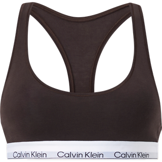 Calvin Klein Modern Cotton Naturals Bralette - Brown - X-Large