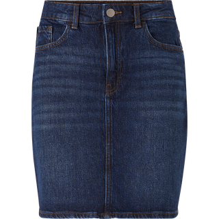 Kort Denimnederdel