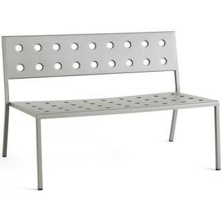 Hay Balcony Loungebænk - Bænke Stål Desert Green - AB827-B681-AH18