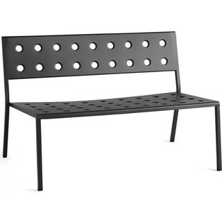 HAY - Balcony Lounge Bench / Anthracite - Havebænke - Ronan & Erwan Bouroullec - Sort - Metal