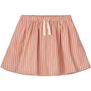 Liewood Padua striped cotton skirt - pink - Y 8