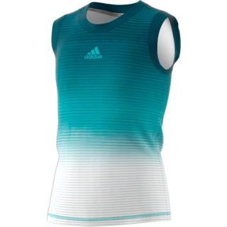 Adidas Girls Parley Tank Træningstrøje, Blue 128