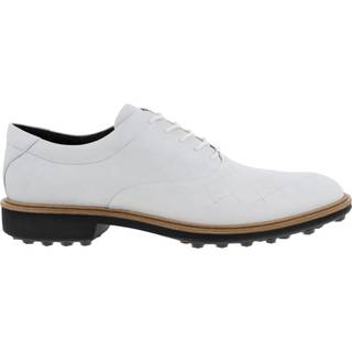 Ecco Classic Hybrid Vandtætte Herre Golfsko Uden Spikes - White - Str. 39 Normal