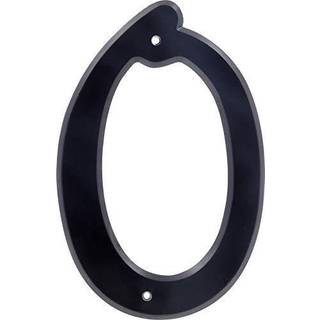 5028560 4 """" """" BLK #0 negon 1pc Hillman 4 in. Black Plastic Nail-on nummer 0 1 pc (pakke med 10)