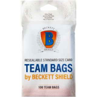 Beckett Shield Team Bags (100 Sleeves)