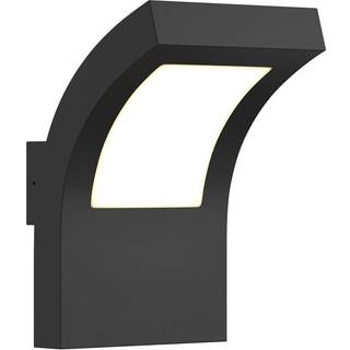 Arcchio udendørs LED-væglampe Advik, IP65, antracit, metal