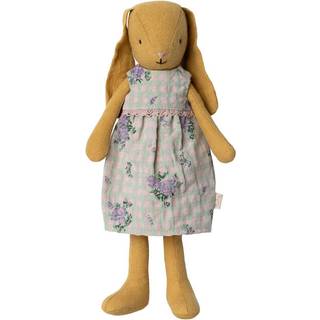 Maileg Bunny Size 2 Dusty Yellow in Dress